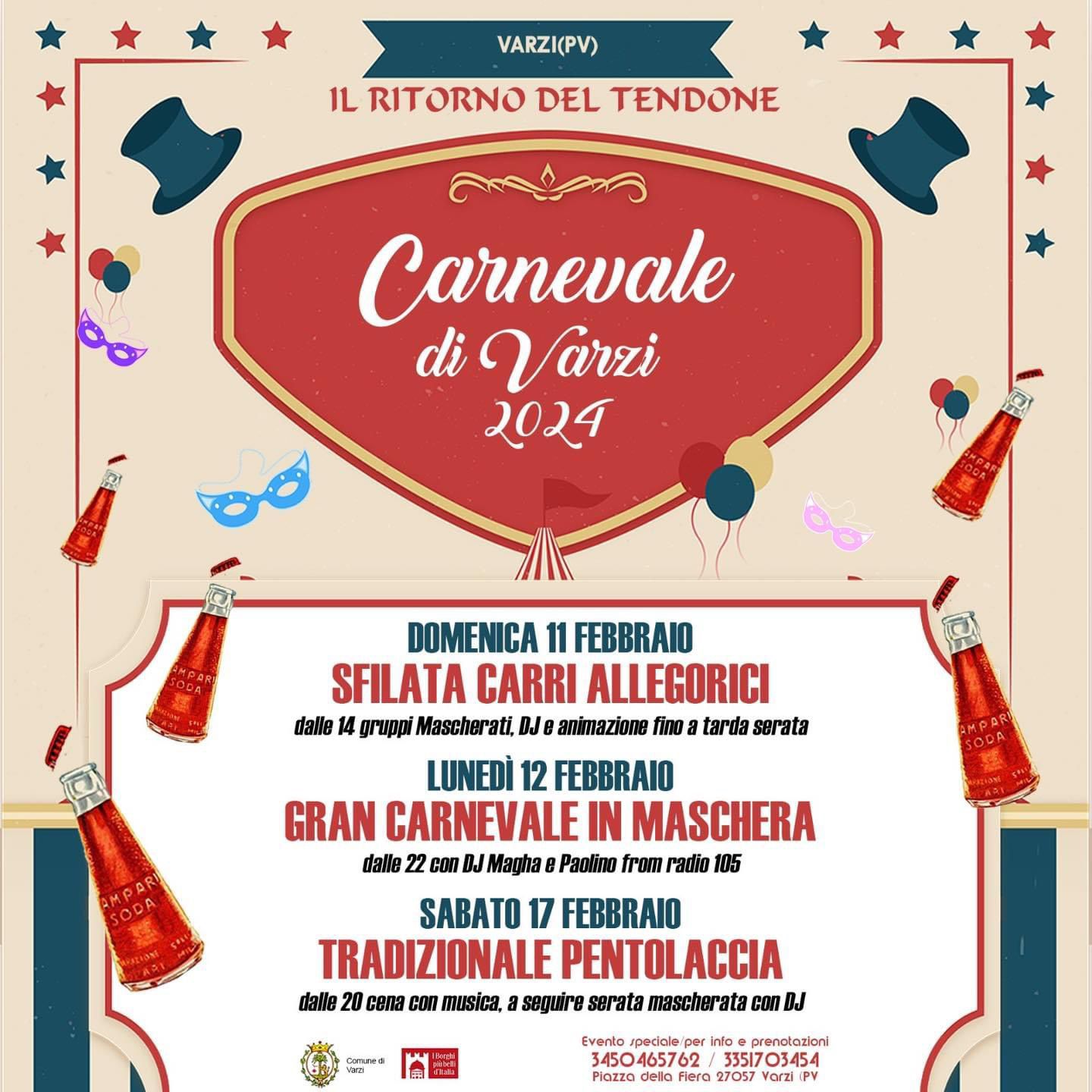 Carnevale di Varzi 2024 - Serata musicale