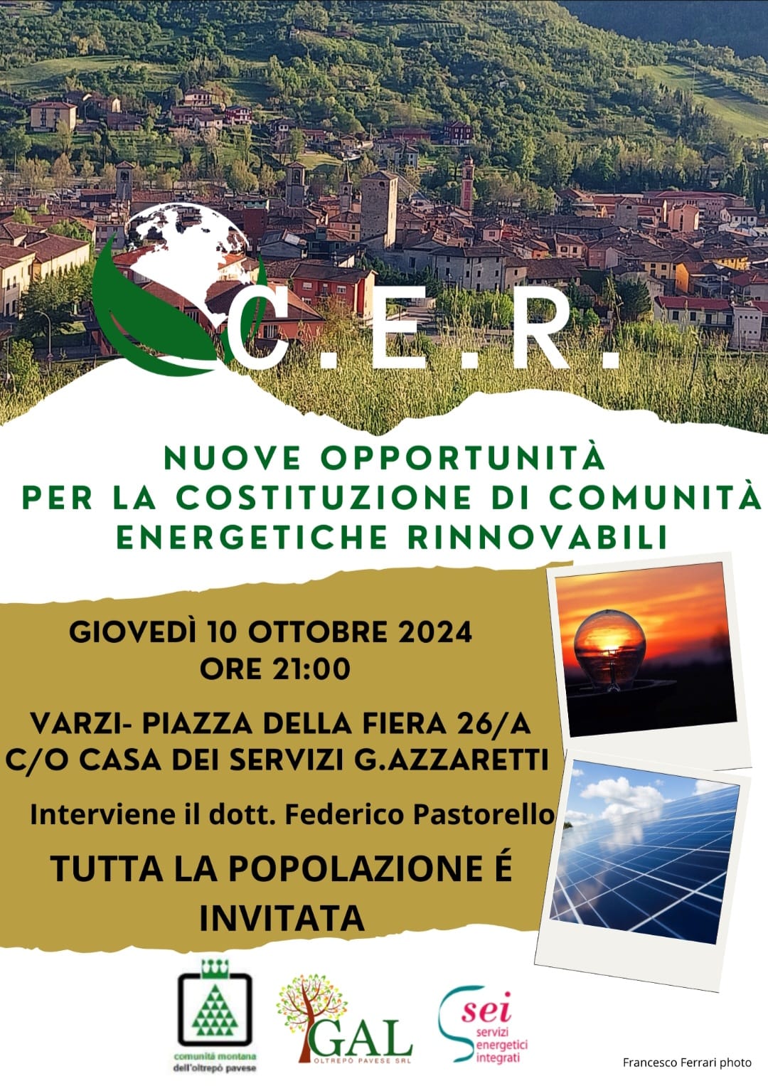 C.E.R. - Comunità energetiche rinnovabili