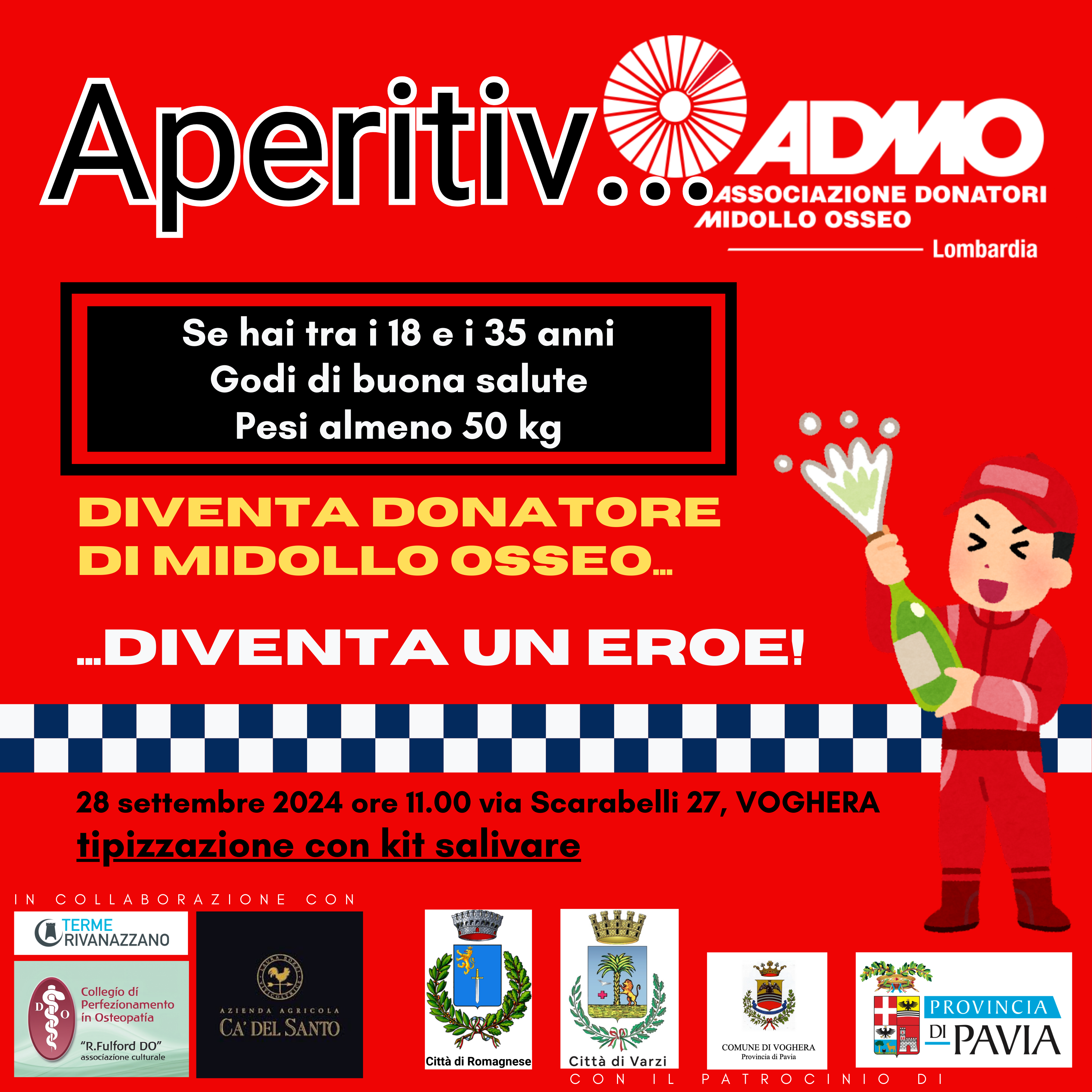 Aperitiv...ADMO - Associazione Donatori Midollo Osseo